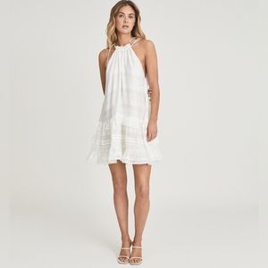 Reiss White Mini Dress